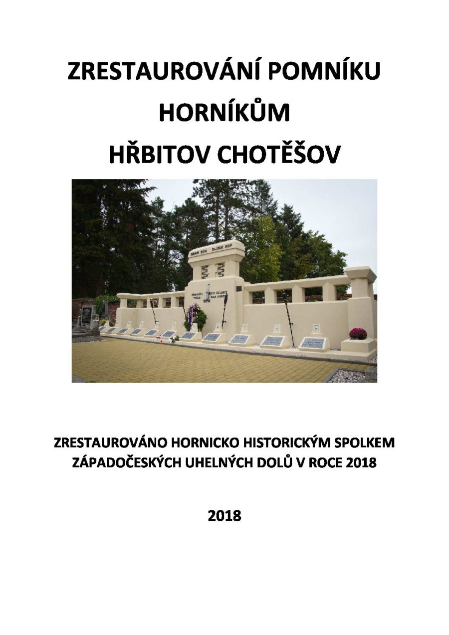 Prezentace restaurování pomníku v Chotěšově
